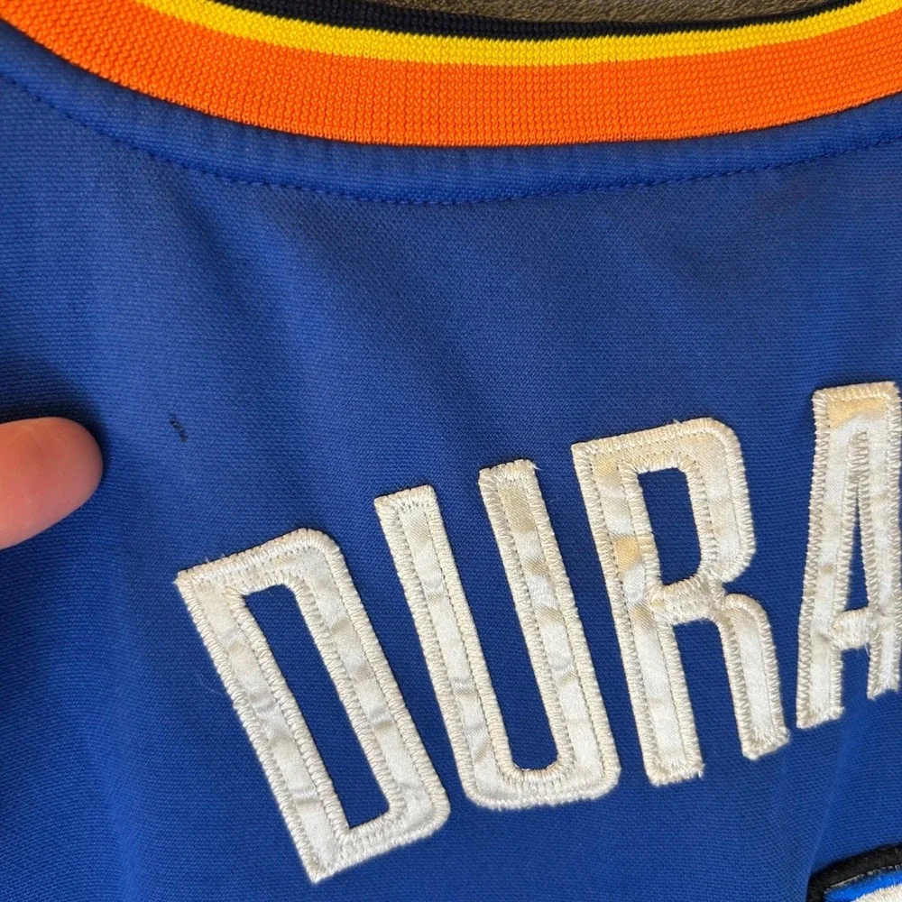 Adidas Oklahoma City Thunder Kevin Durant 35 NBA Jersey Blue Mens 56 XL‎